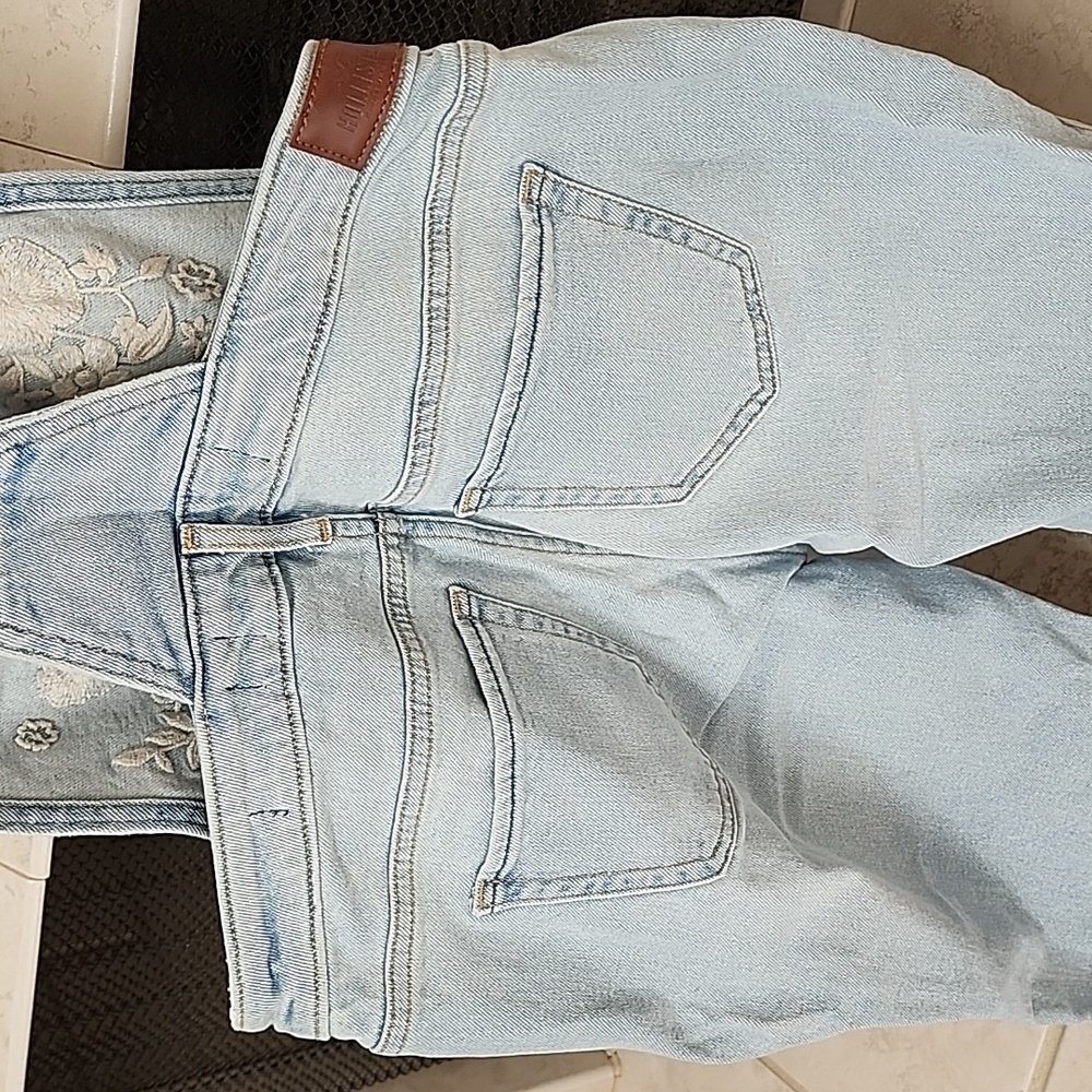 ๐ฉต๐ HOLLISTER Stretch Super Skinny Crop OVERALLS ๐๐ฉต - Picture 12 of 15